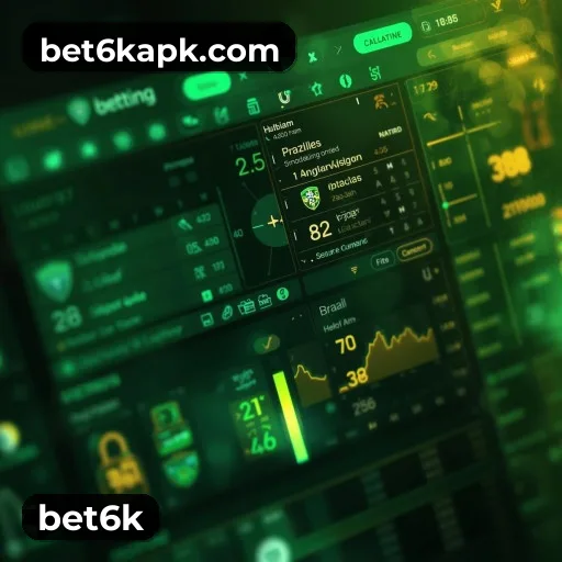 Aplicativo móvel bet6k para iOS e Android